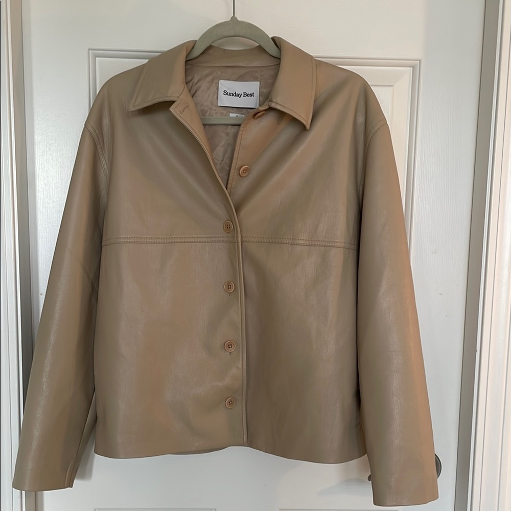 Aritzia Sunday Best Gabby Jacket in Beige